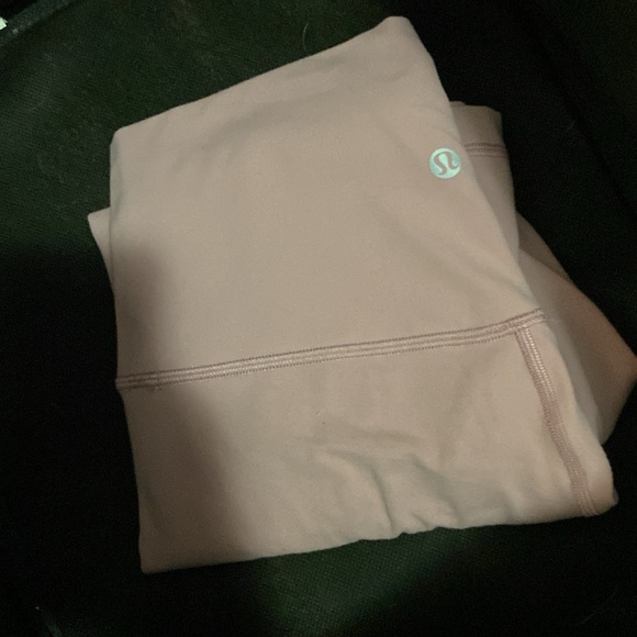 Lululemon align crops in pink taupe - Picture 2 of 2